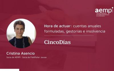 Hora de actuar: cuentas anuales formuladas, gestorías e insolvencia