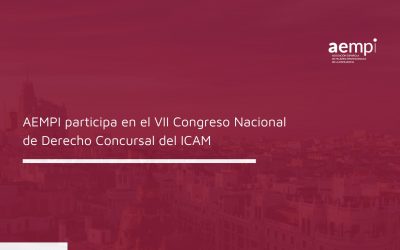 AEMPI participa en el VII Congreso Nacional de Derecho Concursal del ICAM