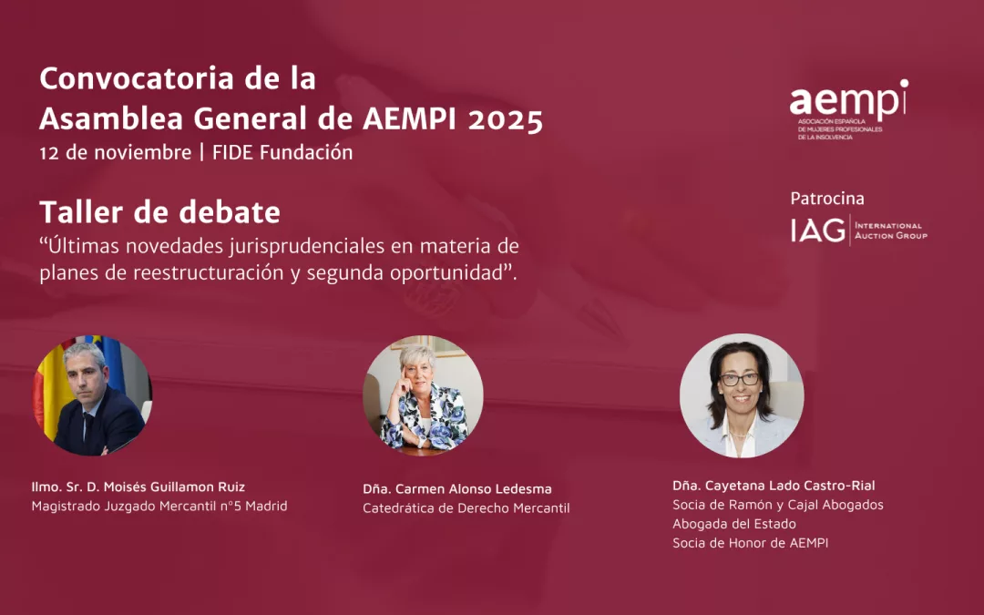 Convocatoria de la Asamblea General de AEMPI 2025 | 12 de Noviembre de 2025